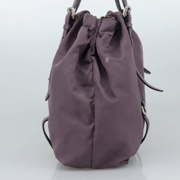 PRADA Tote Bag Nylon Purple Auth - Picture 8 of 16